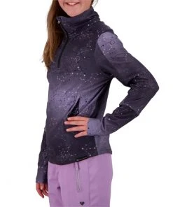 Obermeyer Clara 1/4 Zip Top - Girls' -Obermeyer Sales Shop obermeyer clara 1 4 zip top girls 11